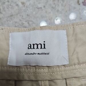 Ami Alexandre Mattiussi Tan Men's Pants